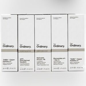 NEW ‼️ THE ORDINARY SKINCARE FACE SERUM BEAUTY SET OF 5